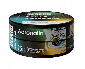 Табак Sebero Arctic Mix, 25гр "Adrenalin / Лимон, Фейхоа, Энергетик, Арктик"